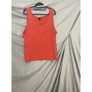 Ann Taylor Loft Orange Tank XL